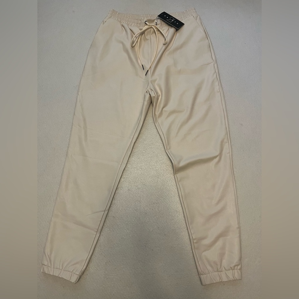 21 Saints Faux Leather Pants Sz‎ M NWT